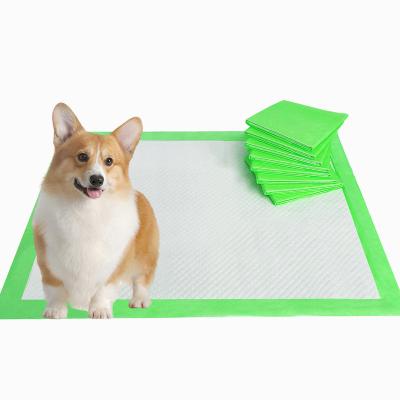 China Stocked Super Absorbent Bed Pads Make Disposable Puppy Pee Pad Training Pet Pad With Scent for sale