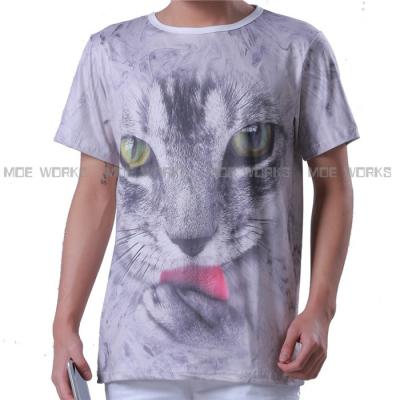 China Anime QUICK DRY T-shirt for Men Women Kids Sublimation Stitch Casual Short Sleeve 3D Print Custom T-shirt Tops for sale