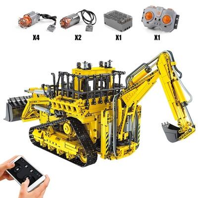 China Toy Mold King 17023 RC APP Bulldozer/Building Model Toys Building Blocks Compatible with All Major Brand Lebuilding Blocks for Youth for sale