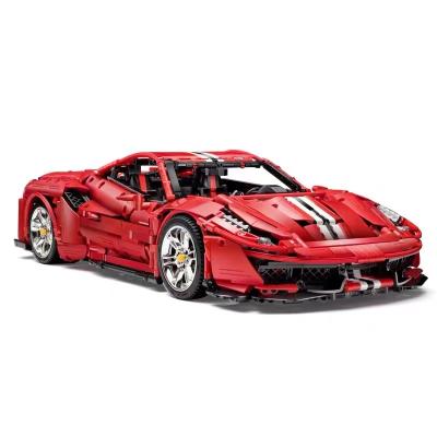 China Building Toy Hot Sell CADFI C61043 Main Italian Racing Car 1:8 RC Model Toys Building Blocks Compatible with legoing toys for sale