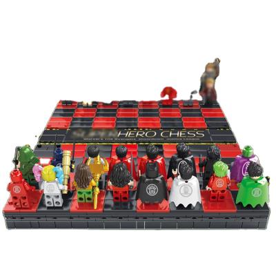 China Eductaional/Christmas Special Gift 2019 New Aipin 3901 Chess Heroes 1507pcs Limited Edition Product Clever Idea Building Blocks Bricks Toys for sale