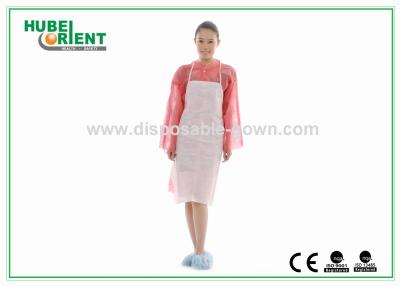 China Comfortable Polypropylene Disposable Use Non-woven Aprons for kitchen/production process for sale