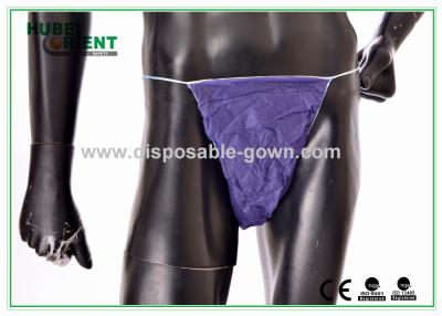 China PP azul oscuro Mujeres de un solo uso Calzoncillos cómodos Pantalones cortos en venta