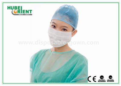 China Anti - Static White Disposable Face Mask with Ear Loop , Comfortable for sale