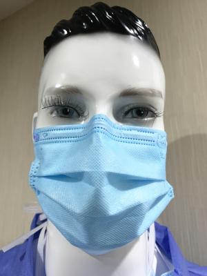 China Breathable Fashionable Disposable Adult Protective Face Mask With Colored Earloop for sale