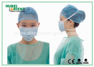 China Wegwerpbare niet-geweven gezichtsmasker 3 Ply Medisch gezichtsmasker Anti-Dust Tie On Face Mask Te koop