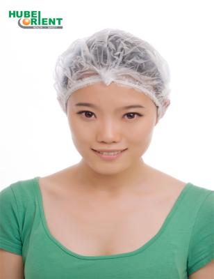 China Disposable Cap Medical Round Cap Non Woven Surgical Mob Cap With Double Elastic for sale