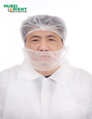 China Disposable Soft Nylon Ear-Loop Beard Cover With Single Elastic for sale