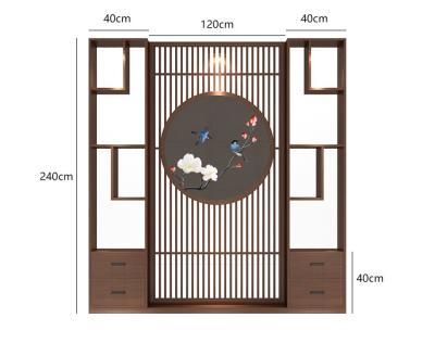 China New Sale Eco-friendly Top Quality Panel Room Divider Screen Room Dividers Wood Folding Screen for sale