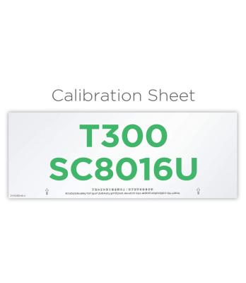 China Plustek Calibration Check Sheet - For SmartOffice SC8016U, T300 A3 Document Scanner Only A4 for sale