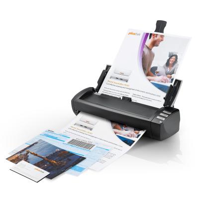 China Plustek AD480 - high-speed desktop scanner for card and document, with 20-page automatic document feeder and exclusive A4 card slot letter/ for sale