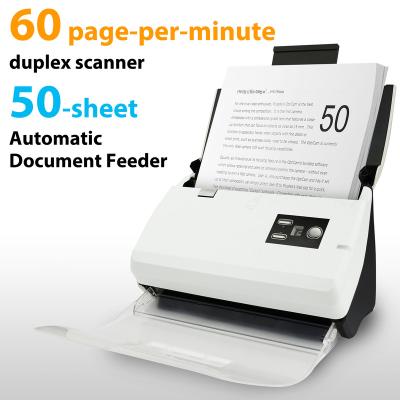 China Plustek PS30D Duplex Document Scanner - with automatic document feeder and searchable PDF function by Abbyy OCR. for Mac/Windows A4 for sale