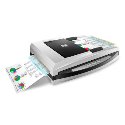 China Plustek PL4080 Combo Scanner - Flat Bed + ADF 50 Sheets, Scan Up to 40 Page Per Lowercase / Letter A4 for sale