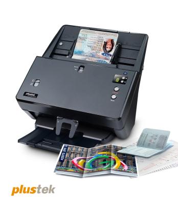 China Plustek High-Speed ​​Duplex Document Scanner PT2160 - 60 Page Per Minute (Color), 100 Pages Batch Scanning, Support Passport Scanning A4 for sale