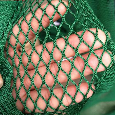 China High strength and high-tenacity HDPE net durable PE or PE knotless knotless netting or Raschel netting for fishing for sale