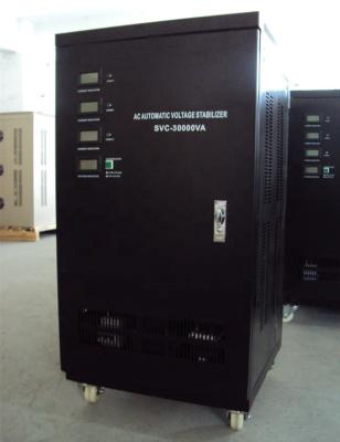 China SVC 20kw Full Automatic 3 Phase Servo Motor Voltage Stabilizer / Regulator for sale