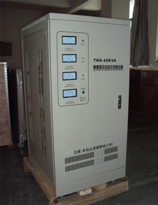 China SVC 3 Phase AVR 30000watt Automatic Voltage Regulator , 30kw Voltage Stabilizer for sale