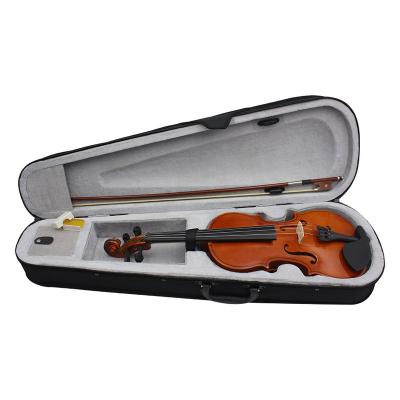 China Excellent Full Size Rosin Student Bridge Violin Impeccable Quality Customized for sale