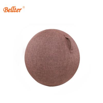 China Fitness Ball Chair Yoga Ball Yoga Balance Gym Ball Blanket Cotton And Canvas Blanket Kpjs06 for sale