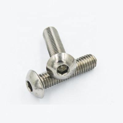 China Stainless Steel ISO7380 Mushroom Head Hex Round Knob Head Screw for sale