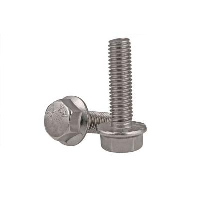 China High Quality Stainless Steel DIN6921 Stainless Steel Flange Serrated Bolt for sale