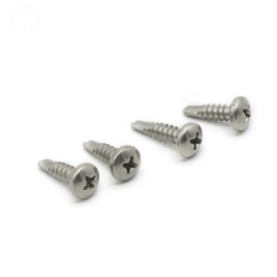 China DIN7504N Pan Cross Drive Pan Head Self Tapping Drilling Screws for sale