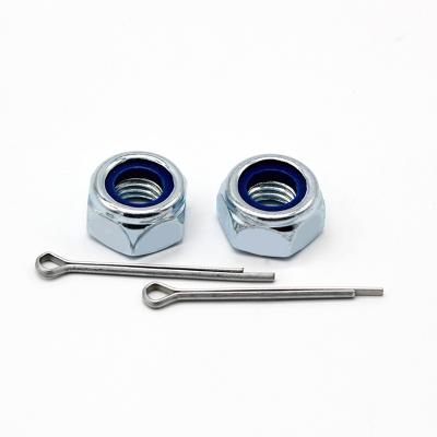 China Nylon Stainless Steel Precision m33 m16 Fingerboard Din 982 Insert Cap Hex Floating Nylock Security Lock Nut for sale