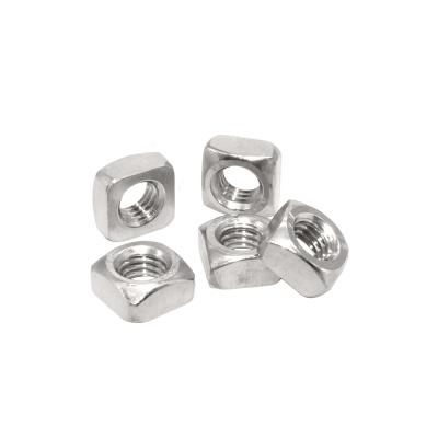 China SS304 Heavy Industry Stainless Steel DIN557 Square Nut Square Nut Screw Nut for sale