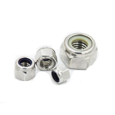 China DIN982 M10 Heavy Industry Stainless Steel Security Insert Lock Nuts for sale