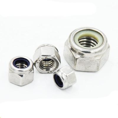 China General Industry DIN982 M10 Stainless Steel Security Insert Lock Nuts for sale