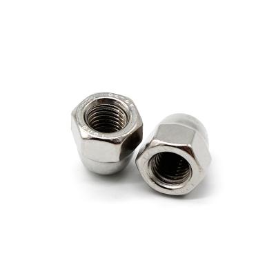 China Heavy industry nut supplier din1587 SS304 german standard m2 stainless steel cap nut for sale