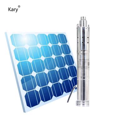 China Kary 48v 3000l/h submersible lift 90m submersible water well water solar price for agriculture irrigation for sale