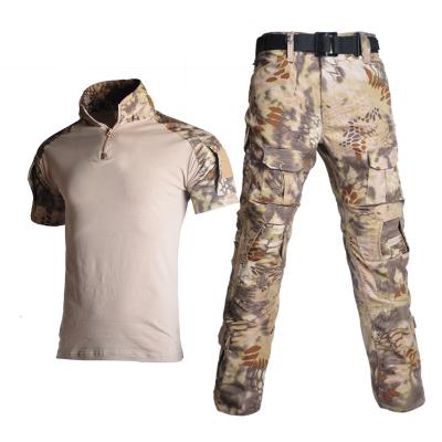 China Anti-Static Sports Camouflage T-shirt Camouflage T-shirt Camouflage Clothing Outdoor Workwear for sale