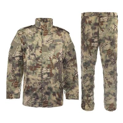 China Performance Breathable Clothing Quality Long Sleeve Shirt Training Frog Suit Camouflage ACU Tactical Uniform for sale