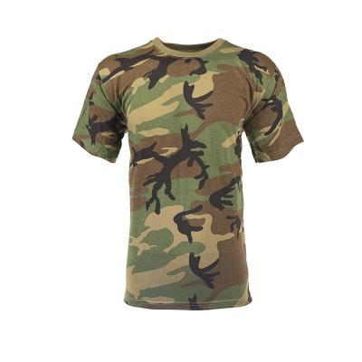 China Custom Made College Student Exercising Men Casual Woven Anti-Wrinkle Combat T-shirt Factory Hot Sale Printed Knitted 100% Cotton Short Sleeves for sale