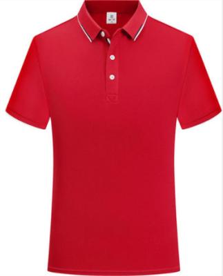 China Summer Plain Silk Dress Fiber Ice Factory Direct Sale High Quality Men's Polo Shirt Short Sleeve for sale