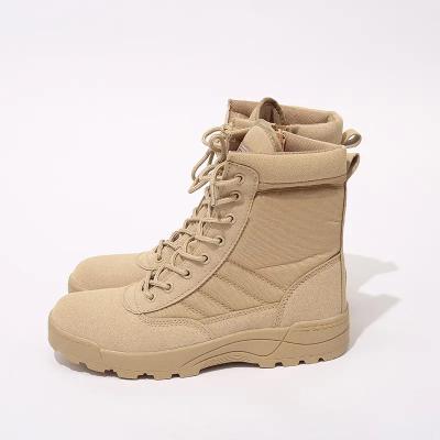 China Breathable Supplies Desert Boots High Quality Tactical Shoes For Men for sale