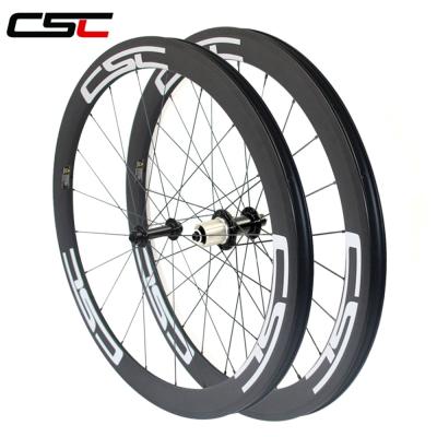 China Toray T800 Superlight Carbon Fiber CSC 23mm Width 50*23mm Anvil Carbon ROAD Wheels With 6 Pawls R13 Hub 1490g+/-30g for sale