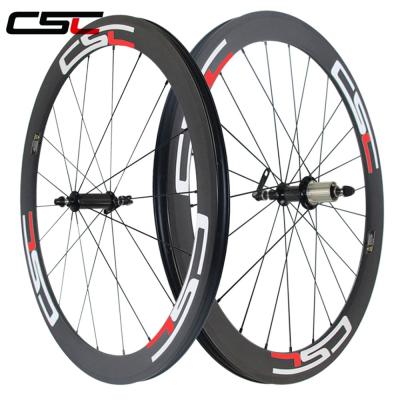 China Toray T800 Carbon Fiber Ceramic Hub R36 700C 50mm Anvil Carbon Gear Bike Wheelset for sale