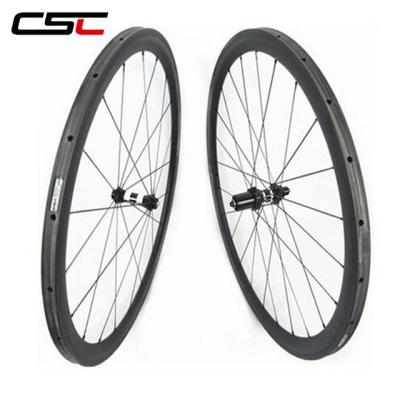 China Toray T800 carbon fiber CSC 50mm carbon wheelset DT 350s tubular hub with Sapim spoke road carbon bike wheelset for sale