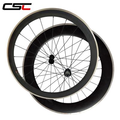 China Carbon Alloy Break-Area 23mm Width 50mm+88mm Depth Anvil Carbon Cycle Wheels Road Bicycle Wheel Set for sale