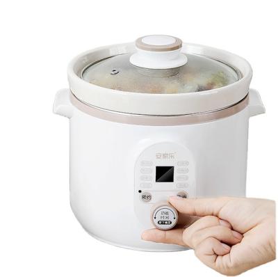 China Microcomputer Control Mini Kitchen Electric Stew Pot With Ceramic Coating Multi Slow Cooker And Best Electric Home Appliance Manufacturers for sale