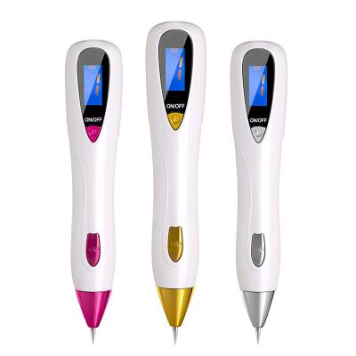 China ABS LCD Display Plasma Pen Tattoo Mole Removal Pen Brown Spot Remover For Face Body Skin Tags Freckle Remover Pen Beauty Care Point for sale