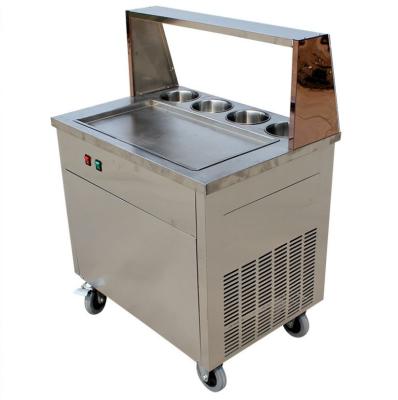 China Snack Factory Marble Cold Stone Fried Ice Cream Machine Bangladesh Fried Ice Cream Machine for sale