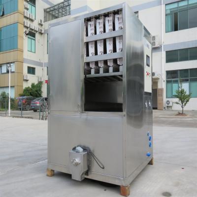 China Hotels 2 T Ice Machine Cube Maker Ice Machines Making Cube Industrial Ice Cube Making Machine for sale