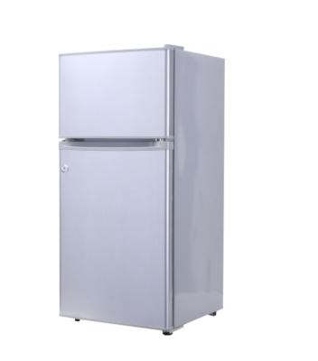 China high quality Dual-temperature solar panel powered car refrigerator refrigerator freezer price in Uganda Zimbabwe for sale