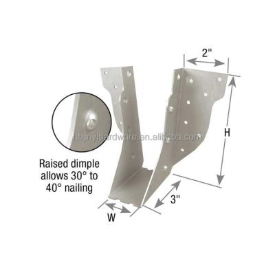 China Wood construction connector joist hanger for sale