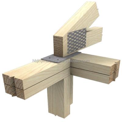 China Structural Galvanized Steel Roof Truss Nail Plates For Wood Connector for sale