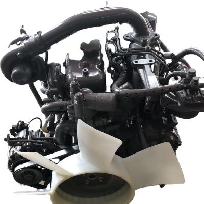 China Water cooled engine 4JG1T excavator imported second hand remanufactured diesel engine assembly for sale