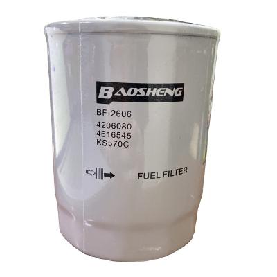 China BF-2606 KS570C Excavator Parts Air Cooled Fuel Filter for sale